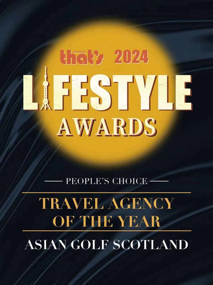 That's Lifestyle Awards 2024 — Travel Agency of the Year, Asian Golf Scotland